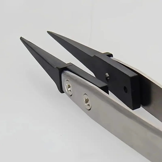 ESD Safe Precision Tweezers for Electronics Repair & Jewelry