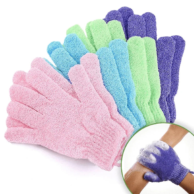 Exfoliating Gloves – Double-Sided Bath Gloves for Shower