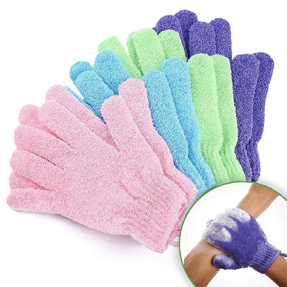 Exfoliating Gloves – Double-Sided Bath Gloves for Shower