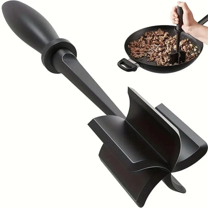 Meat Chopper, Ground Beef Smasher & Hamburger Meat Masher