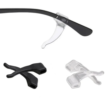 Silicone Glasses Ear Hooks Anti-Slip Eyewear Holders 1 Pair