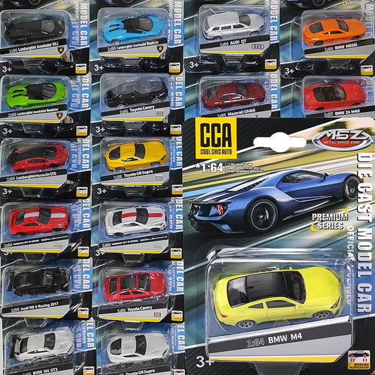 Die Cast Model Car 1:64 Scale Alloy Miniature Collectible
