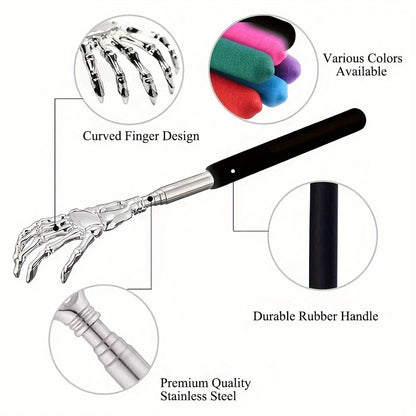 Extendable Back Scratcher – Telescopic Stainless Steel Massager