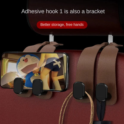 Car Headrest Hook – Universal Seatback Bag Holder