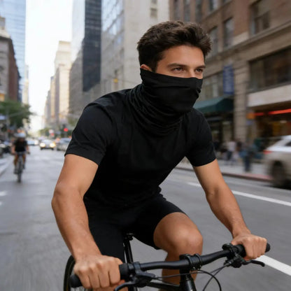 Neck Gaiter Face Mask Breathable Tube Scarf for Cycling