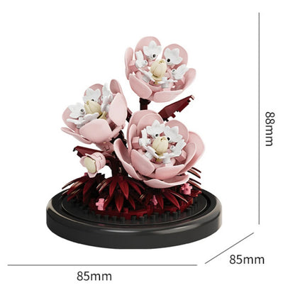 Flower Building Blocks – Micro DIY Lily & Rose Model Kit