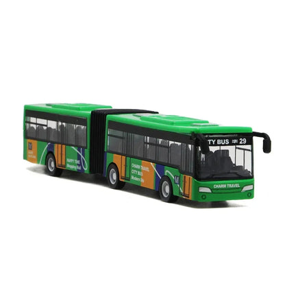 Die Cast City Bus 1:64 Alloy Pull Back Model Toy