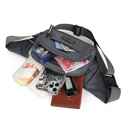 Ultra Thin Running Waist Pack for Sports, Travel & Outdoor Activities
