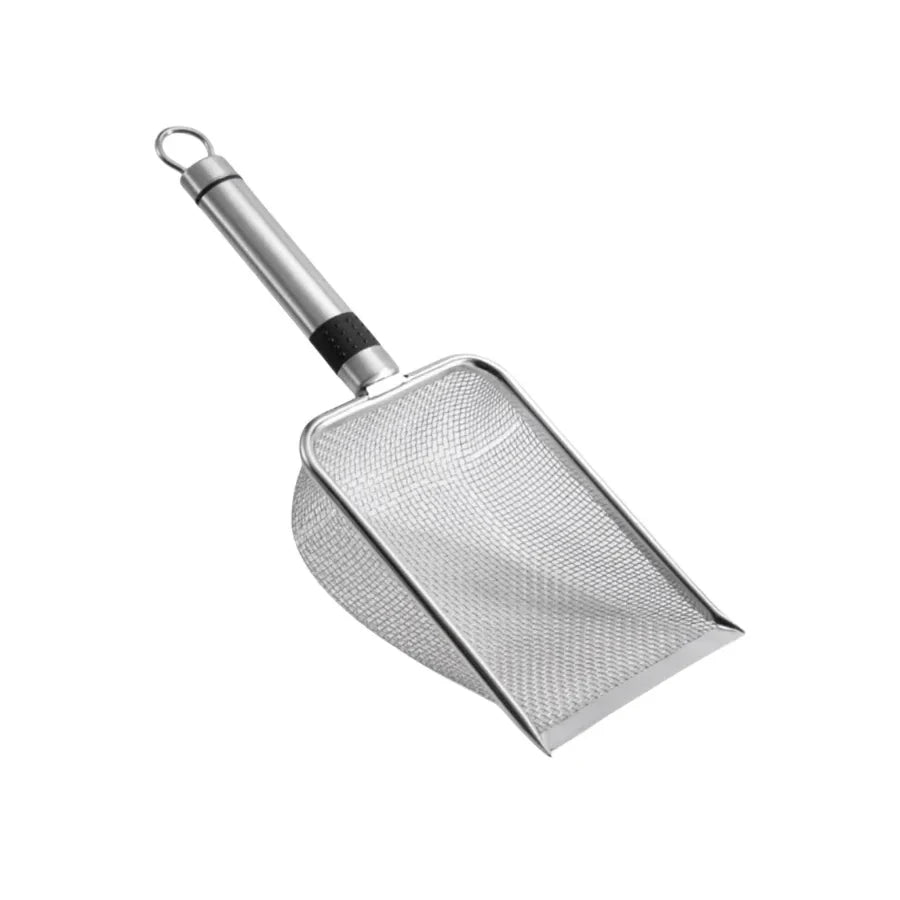 Stainless Steel Cat Litter Scoop – Rust-Resistant Waste Removal Tool