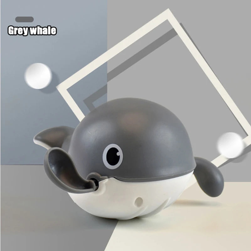 Baby Bath Toys – Wind-Up Swimming Turtle & Whale Water Toys