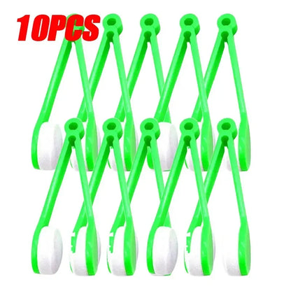 Portable Eyeglass Cleaning Brush – Microfiber Glasses Cleaning Tool