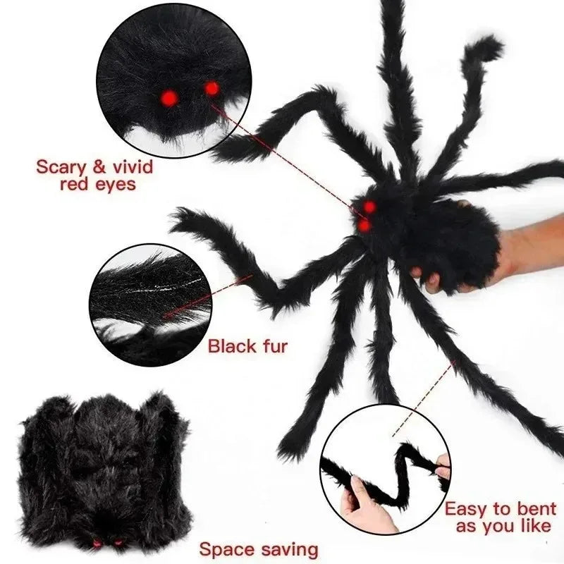 Giant Halloween Spider – Large Spider Decoration