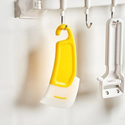 Kitchen Cleaning Scraper with Soft Silicone Blade for Pots and Pans