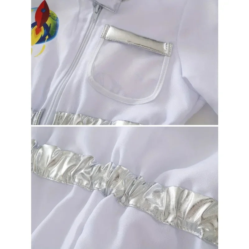 Kids Astronaut Costume – Space Suit Halloween Dress-Up Set