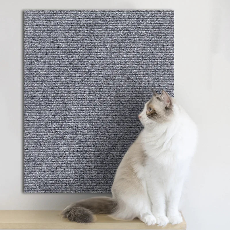 Cat Scratching Mat – Self-Adhesive Sofa & Wall Scratch Pad