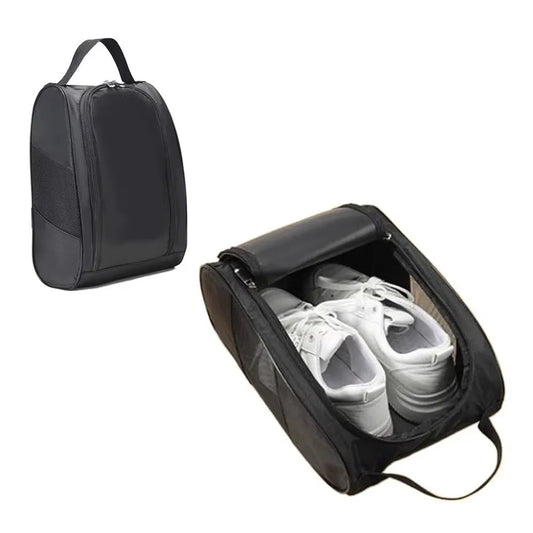 Golf Shoe Bag Portable Oxford Travel Shoe Carrier