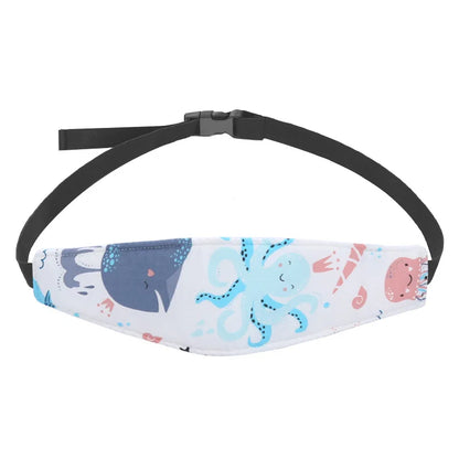 Baby Car Seat Head Support – Adjustable Stroller Belt