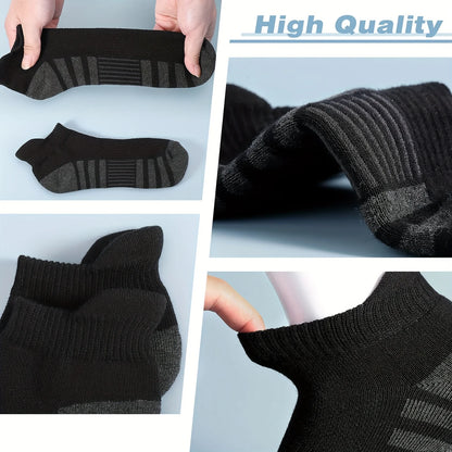 12 Pairs Men's Breathable Mesh Socks – Low Cut Sports & Casual Socks