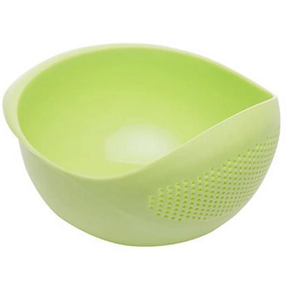 Rice Washing Basket Double Layer Colander with Handles