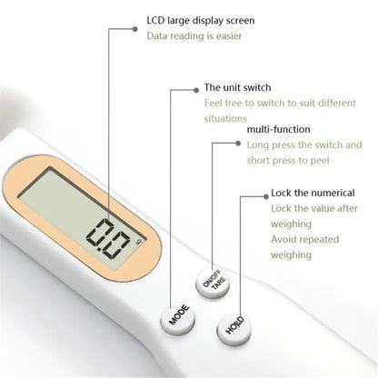 Digital Measuring Spoon Scale for Coffee, Baking and Cooking