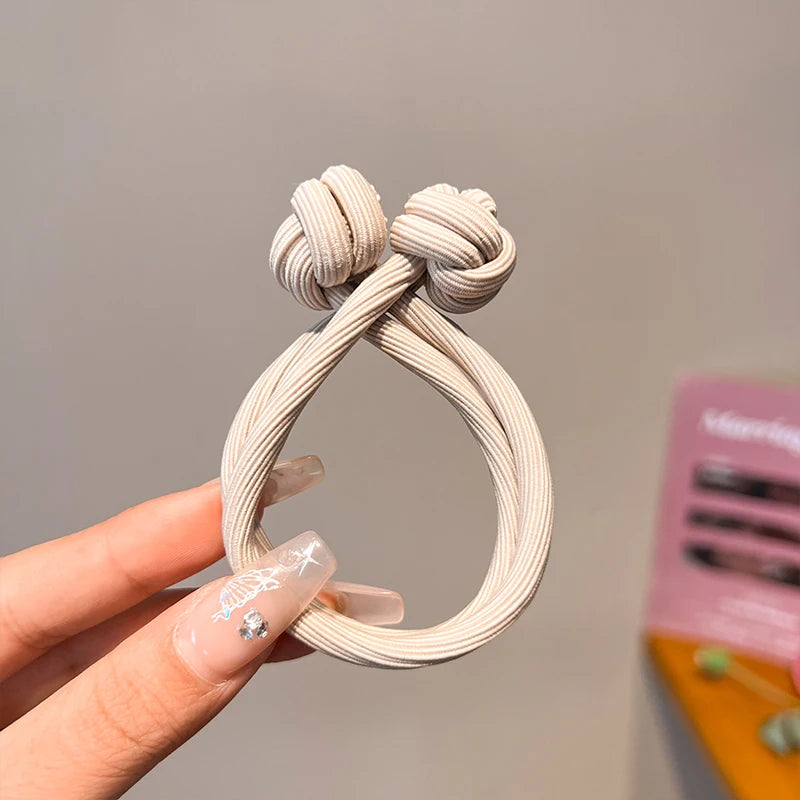 Women's Stretchy Hair Ties – Elastic Ponytail Bands for Daily Use