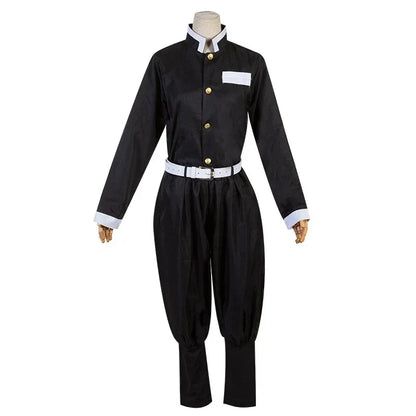 Women’s Anime Cosplay Costume – Kimono-Inspired Top & Pants Set