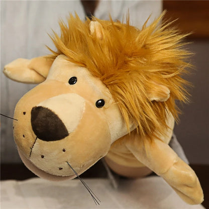 Hand Finger Puppets Plush Cartoon Toys for Kids and Family Play