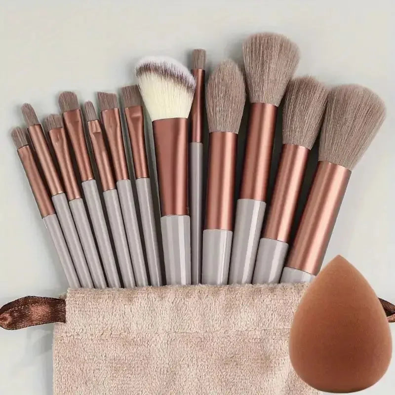 Makeup Brush Set, Soft Foundation, Eyeshadow & Blending Brushes