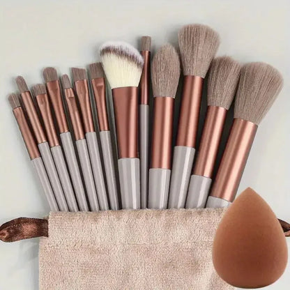 Makeup Brush Set, Soft Foundation, Eyeshadow & Blending Brushes