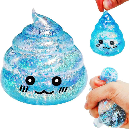 Poo Stress Ball – Squishy Fidget Stress Relief Toy for Adults