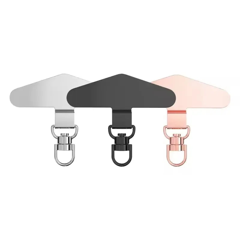Phone Lanyard Patch – 360° Rotation Metal Tether Tab for Cell Phones