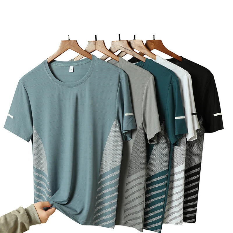 Men's Running Shirt – Quick Dry Breathable Sports T-Shirt