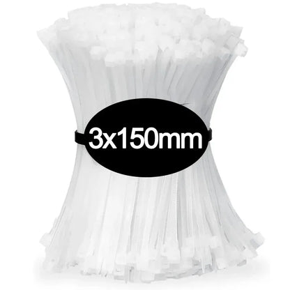 Nylon Cable Ties Self Locking Zip Ties for Cable Management