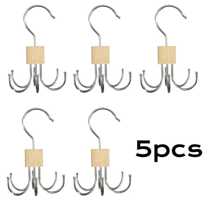 Rotating Storage Hanger – 360° Multi Hook Closet Organizer