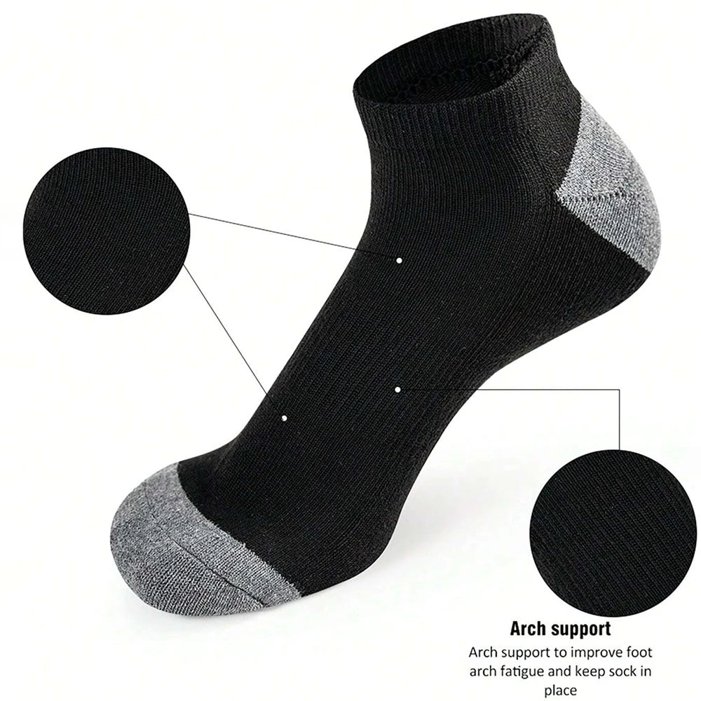 10 Pairs Women's Breathable Casual Socks for Everyday & Outdoor Wear
