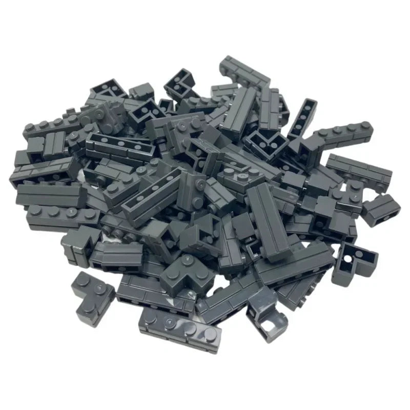 120Pcs Building Block Simulation City Wall Brick Building Block Model Building Accessories Castle Construction Children's Toys