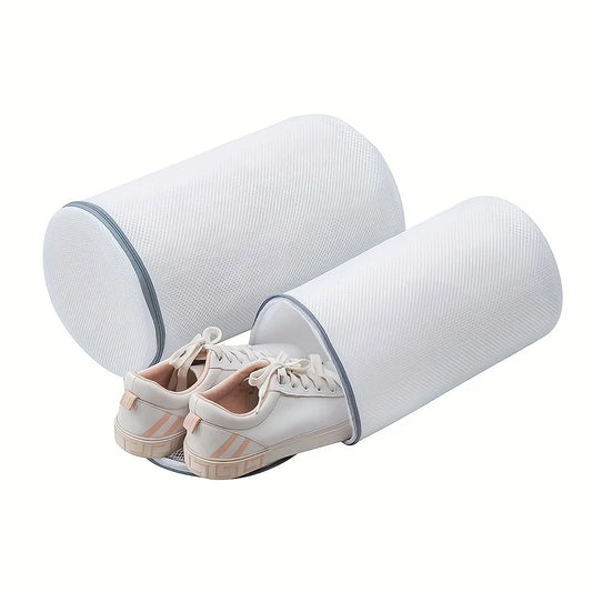 Shoe Washing Bag for Sneakers with Zipper Reusable Mesh Laundry Bag