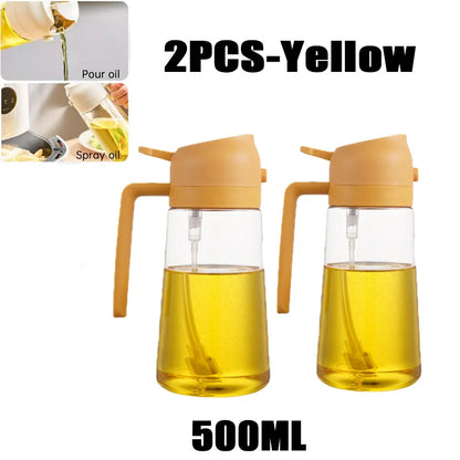 Oil Spray Bottle for Cooking, BBQ, Baking and Roasting