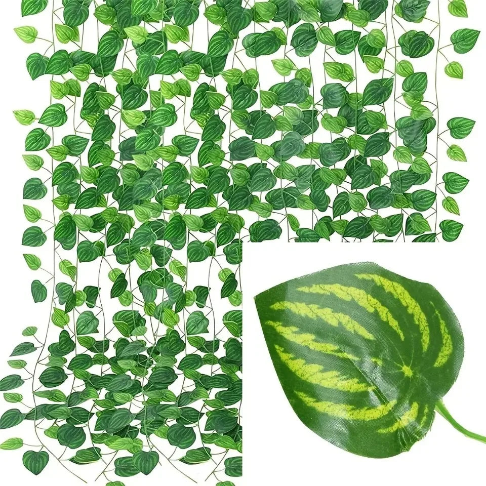 Artificial Ivy Garland – Green Hanging Vine for Home & Party Decor