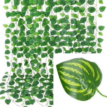 Artificial Ivy Garland – Green Hanging Vine for Home & Party Decor