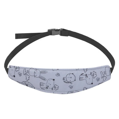 Baby Car Seat Head Support – Adjustable Stroller Belt