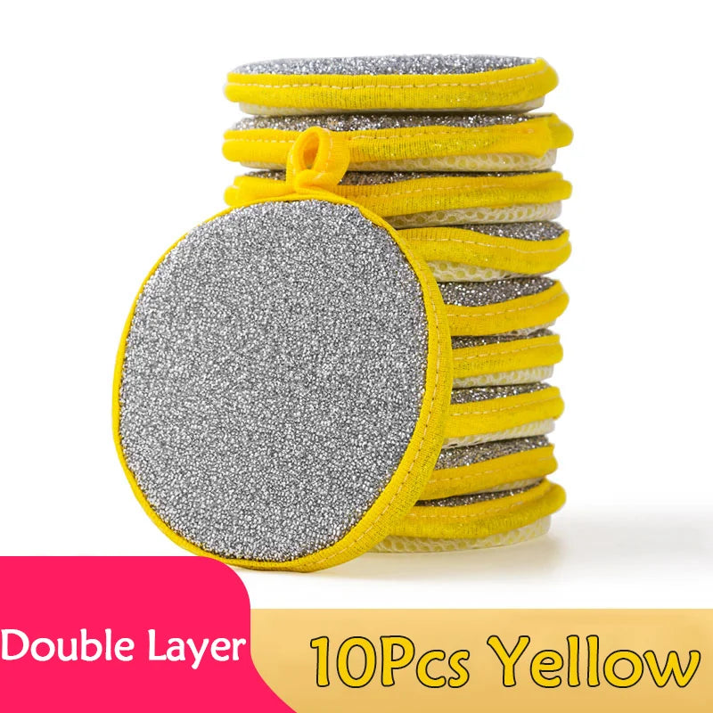 Double-Sided Dishwashing Sponge for Pots, Pans and Kitchen Cleaning