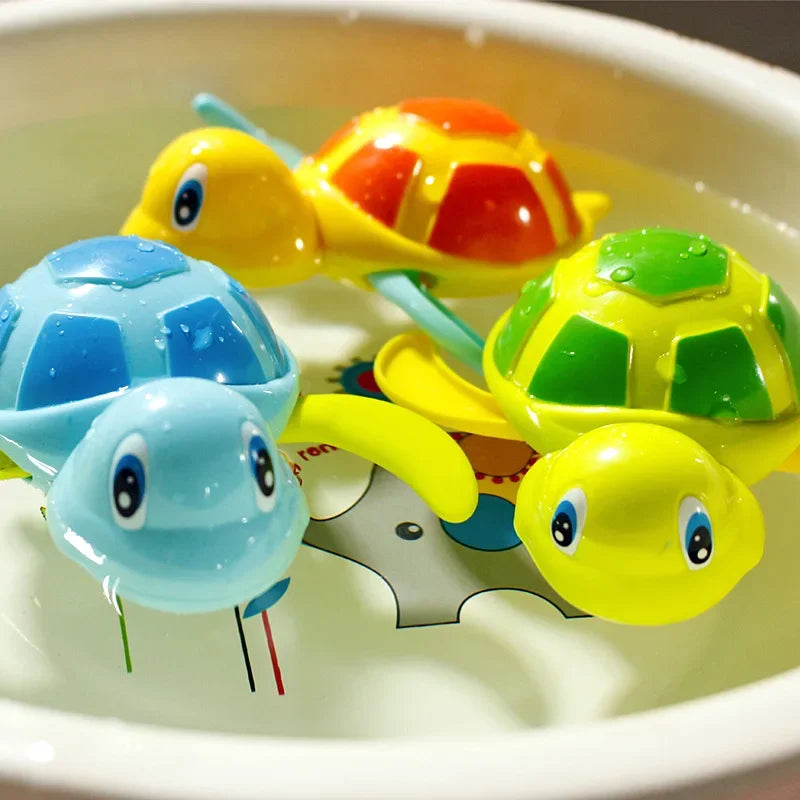 Wind Up Bath Toy – Cute Turtle Clockwork Water Toy