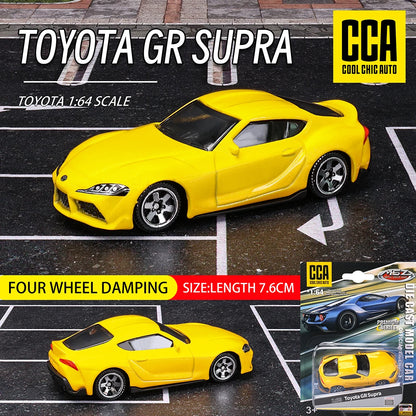 CCA 1:64 BMW M4 Z4 M850I M4 GT3 Exquisite Hanging Model Classic Car Static Car Model Alloy Die-Casting Car Model Collection Gift