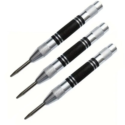 Automatic Center Punch – Spring Loaded Hole Marker for Wood & Metal