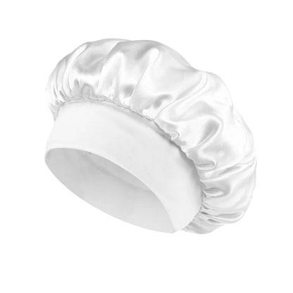 Satin Hair Bonnet for Sleeping – Large Silk Lined Hair Wrap Cap