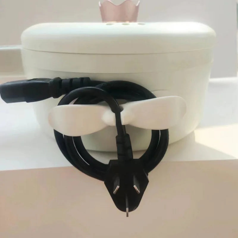Cable Organizer, Traceless Cord Holder for Home & Kitchen Storage