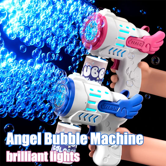 Automatic Bubble Gun for Kids with Electric Bubble Blower