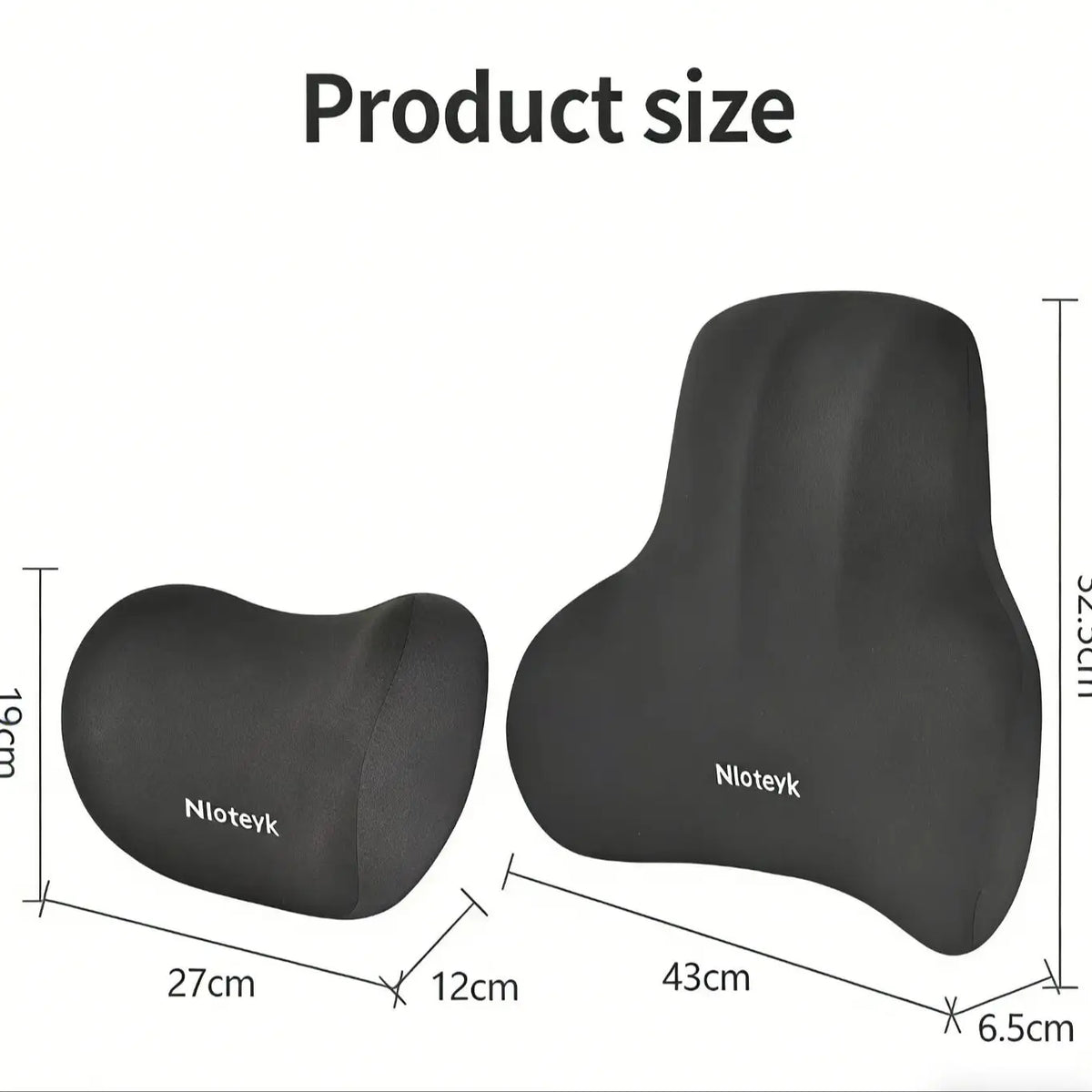 Car Neck Pillow – Memory Foam Neck Support Cushion