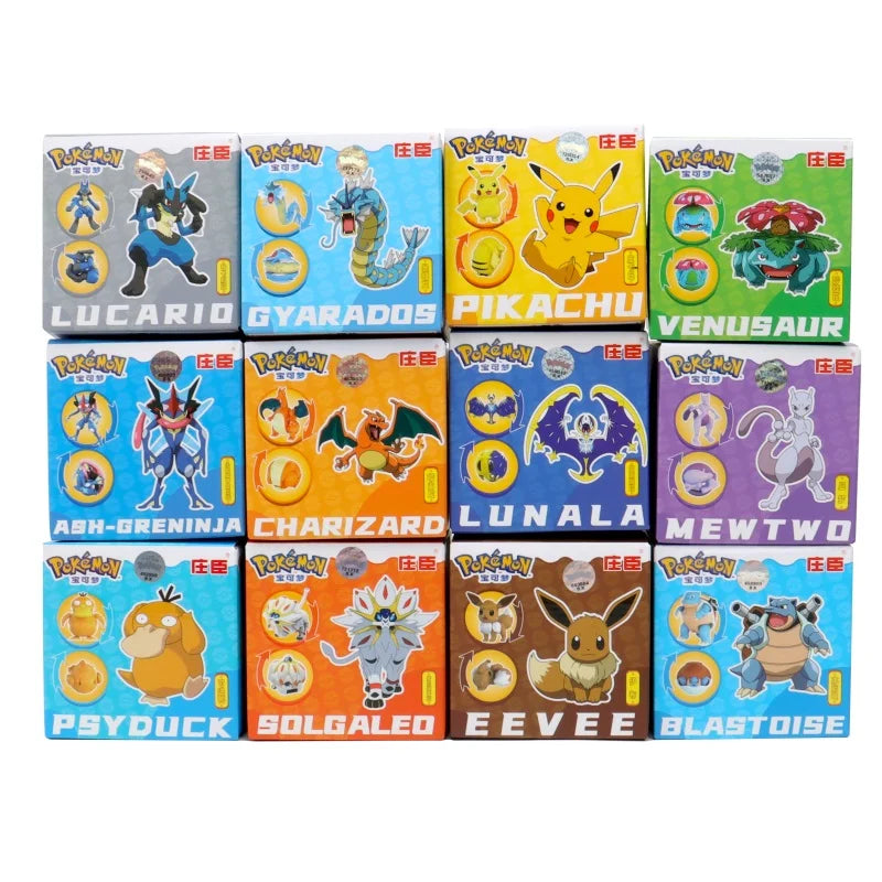 Anime Figure Set, 8cm PVC Collectible Character Models